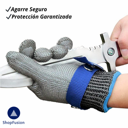 CUTLOCK® - GUANTE ANTICORTE ACERO INOXIDABLE